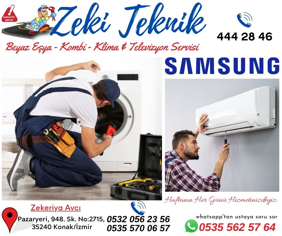 Konak Samsung Beyaz Eşya Servisi